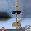 SUNSG Wholesale dismountable wooden sunglasses display stand
